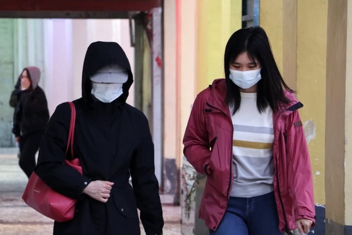 women wearing mask on the street